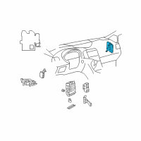 OEM 2015 Toyota Venza Module Diagram - 89690-0T030