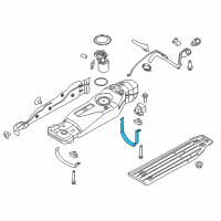 OEM 2022 Ford F-150 Support Strap Diagram - GL3Z-9054-A