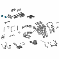 OEM 2014 Buick Verano Actuator Diagram - 13263296