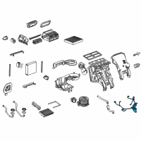 OEM Buick Verano Harness Asm-A/C Module Wiring Diagram - 13363528