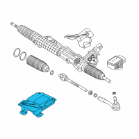 OEM 2009 BMW M6 Control Unit, Active Steering Diagram - 32-43-6-788-164