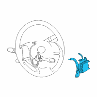 OEM 2019 Lexus NX300h Sensor Assembly, MILLIME Diagram - 88210-78011