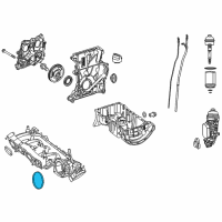 OEM 2019 Infiniti QX30 Gasket-Intake Adapter Diagram - 14035-HG00D