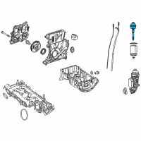 OEM 2019 Infiniti Q50 Body-Oil Filter Diagram - 15201-HG00D