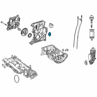 OEM Infiniti QX30 Cap Diagram - 14058-HG00B