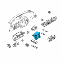 OEM 2006 BMW M6 Head-Up Display Diagram - 62-30-9-190-873