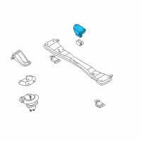 OEM Infiniti Insulator-Engine Mounting, Rear Diagram - 11320-4W01A