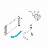 OEM 2009 Nissan Altima Hose-Lower Diagram - 21503-9HA0C