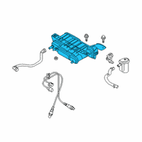 OEM Kia Forte CANISTER Assembly Diagram - 31420M7600