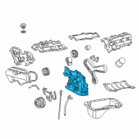 OEM Toyota Tacoma Oil Pump Diagram - 15100-62050