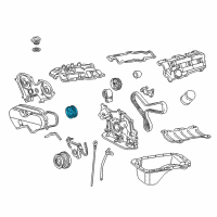 OEM Toyota Tacoma Camshaft Gear Diagram - 13051-62030