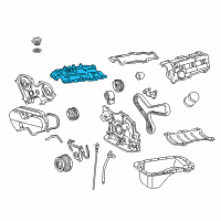 OEM 2004 Toyota Tacoma Valve Cover Diagram - 11201-62040