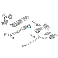 OEM 2019 Hyundai Sonata Hanger-Exhaust Pipe Diagram - 28761-C1200
