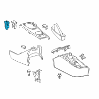 OEM 2014 Scion iQ Lock Switch Diagram - 84930-74010