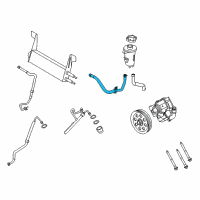 OEM 2012 Ford F-350 Super Duty Return Hose Diagram - BC3Z-3A713-R