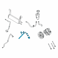 OEM 2011 Ford F-250 Super Duty Pressure Hose Diagram - BC3Z-3A719-L