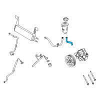 OEM 2013 Ford F-350 Super Duty Reservoir Hose Diagram - BC3Z-3691-A