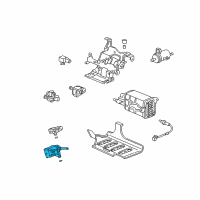 OEM Acura RSX Valve Assembly, Purge Control Solenoid Diagram - 36162-PNC-005