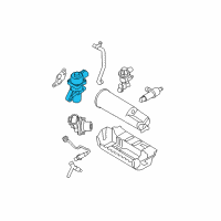 OEM 2009 Ford Ranger EGR Valve Diagram - 1L5Z-9D475-AA