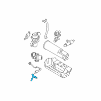 OEM 1991 Mercury Cougar Oxygen Sensor Diagram - F1TZ-9F472-A