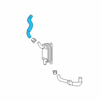 OEM 2020 Toyota Corolla Inlet Hose Diagram - 16262-F2010