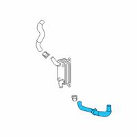 OEM 2020 Toyota Corolla Outlet Hose Diagram - 16267-F2020