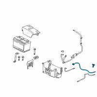 OEM Chevrolet Negative Cable Diagram - 23298206