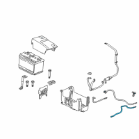 OEM 2013 Chevrolet Malibu Negative Cable Diagram - 22900974