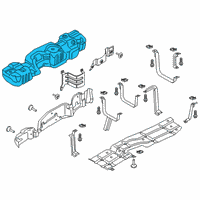 OEM 2017 Ford F-350 Super Duty Fuel Tank Diagram - HC3Z-9002-Z