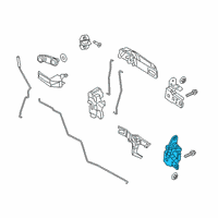 OEM Dodge Ram 3500 FRONT DOOR LOWER Diagram - 68058518AC