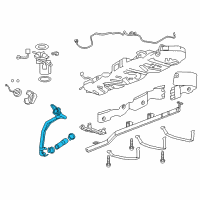 OEM 2011 Buick Enclave Filler Pipe Diagram - 23164962