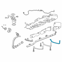 OEM Chevrolet Strap Diagram - 22858657