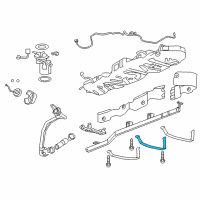 OEM 2017 GMC Acadia Limited Strap Diagram - 22858656