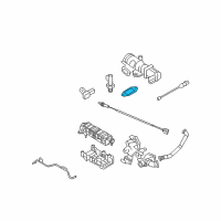 OEM 2008 Dodge Ram 2500 Egr Valve Gasket Diagram - 68005184AA