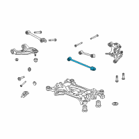 OEM 2011 Honda Accord Arm A, L. RR. (Lower) Diagram - 52375-TA0-A00