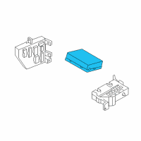 OEM 2010 Kia Soul Unit Assembly-Bcm Diagram - 954002K400