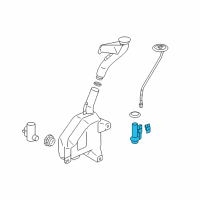 OEM 2012 Acura RL Sensor, Level Diagram - 76835-SJA-A01