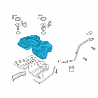 OEM Lincoln Fuel Tank Diagram - GD9Z-9002-A