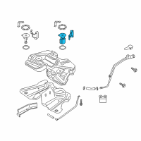 OEM 2017 Lincoln Continental Fuel Pump Diagram - GD9Z-9H307-B