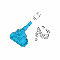 OEM Ram ProMaster City Sensor-Tire Pressure Diagram - 5154876AC