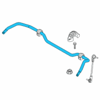 OEM 2017 BMW X1 Anti-Roll Bar, Front Axle Diagram - 31-30-6-853-913