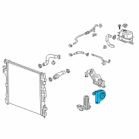 OEM 2021 Chevrolet Blazer Auxiliary Pump Diagram - 13592751