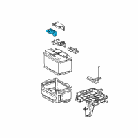 OEM Toyota C-HR Fuse Holder Diagram - 82620-F4010