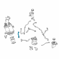 OEM 2018 BMW X5 Radiator Hose Diagram - 17-12-7-849-686