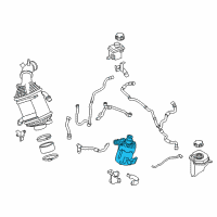OEM BMW X5 Electric Coolant Pump Diagram - 17-12-7-850-113