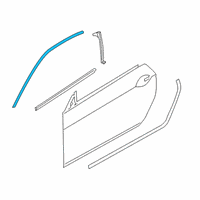 OEM 2021 BMW 840i Gran Coupe Finisher, Side Frame Left Diagram - 51-76-7-456-087