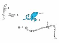 OEM Cadillac CT4 Positive Cable Diagram - 84865715