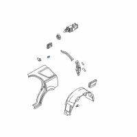 OEM 2004 Kia Sorento Plate-Spring Lift Diagram - 695613E000