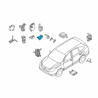 OEM 2007 Hyundai Veracruz Module Assembly-Immobilizer Diagram - 95400-25800