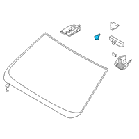 OEM Ford PROCESSOR - WINDSHIELD RAIN SE Diagram - LU5Z-17D547-A